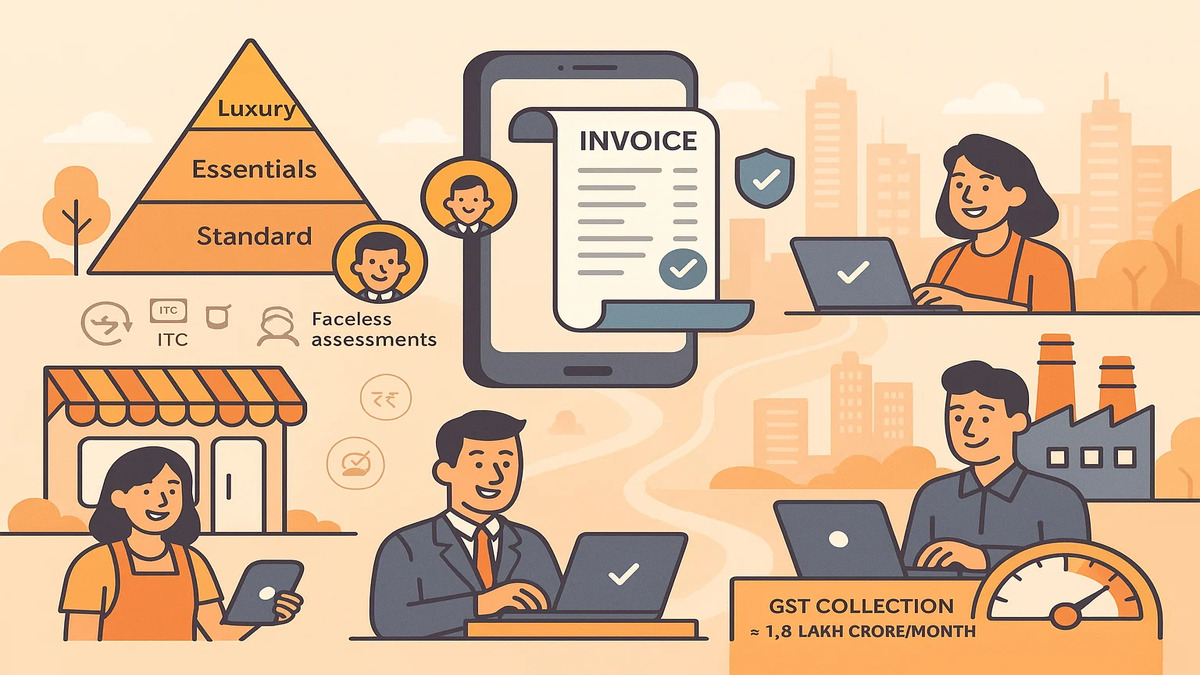 GST Reforms in 2025: Simpler Slabs and Digital Confidence Boost Business Ease